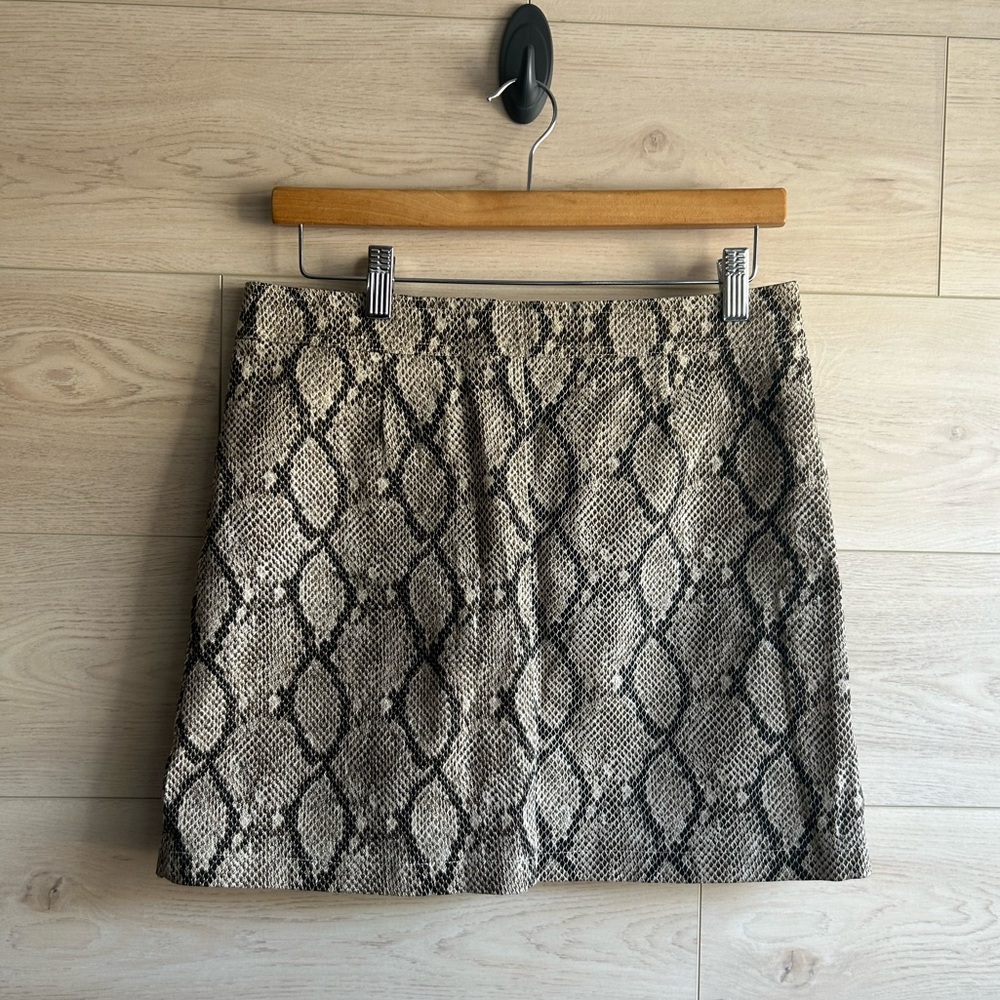 She + Sky Women’s Snake Print Skirt